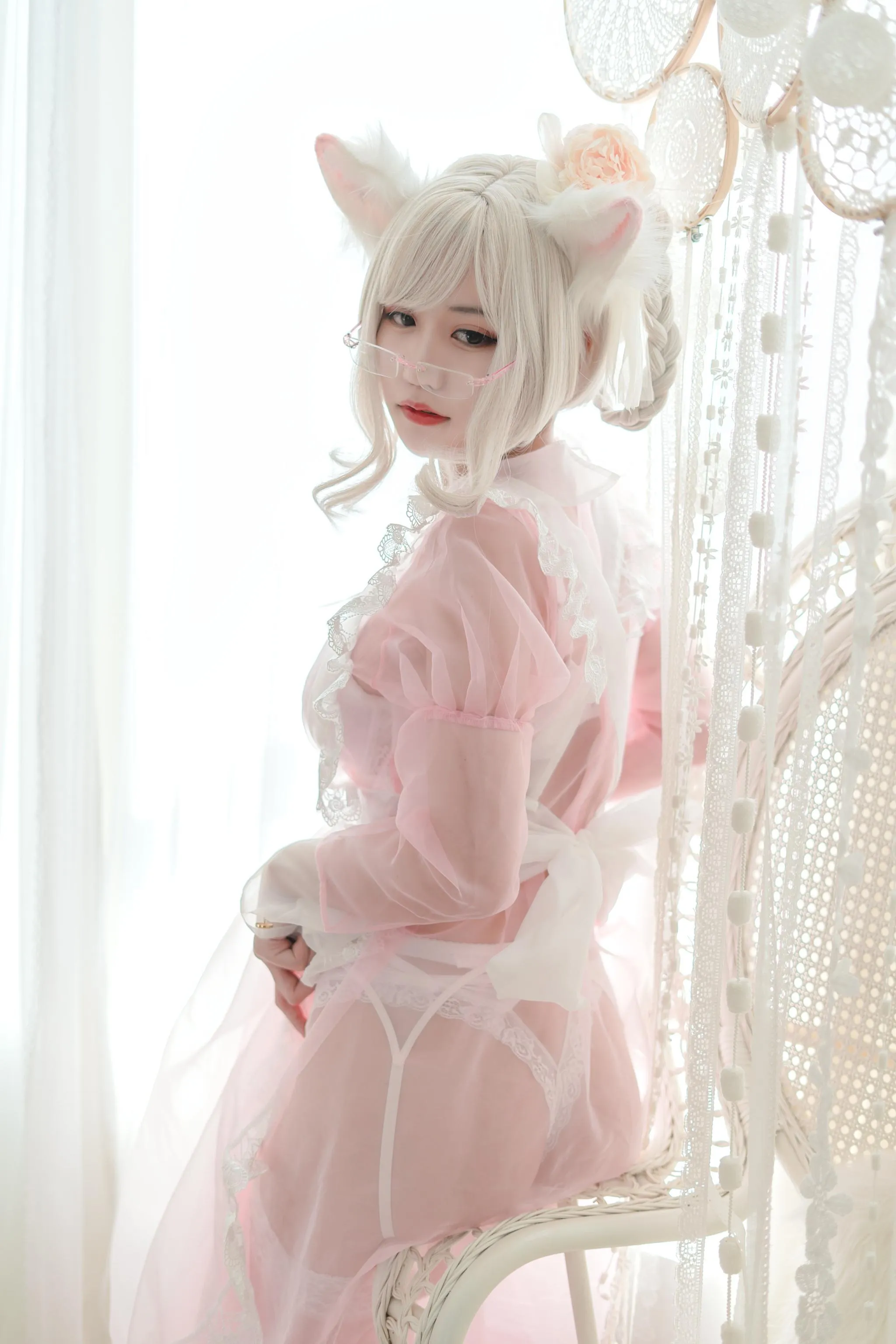 小仓千代w – NO.08 透明女仆粉色 [24P]插图9